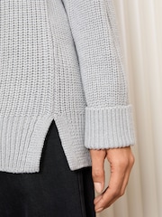 Friends Like These Grey Cowl Neck Jumper - Image 5 of 5