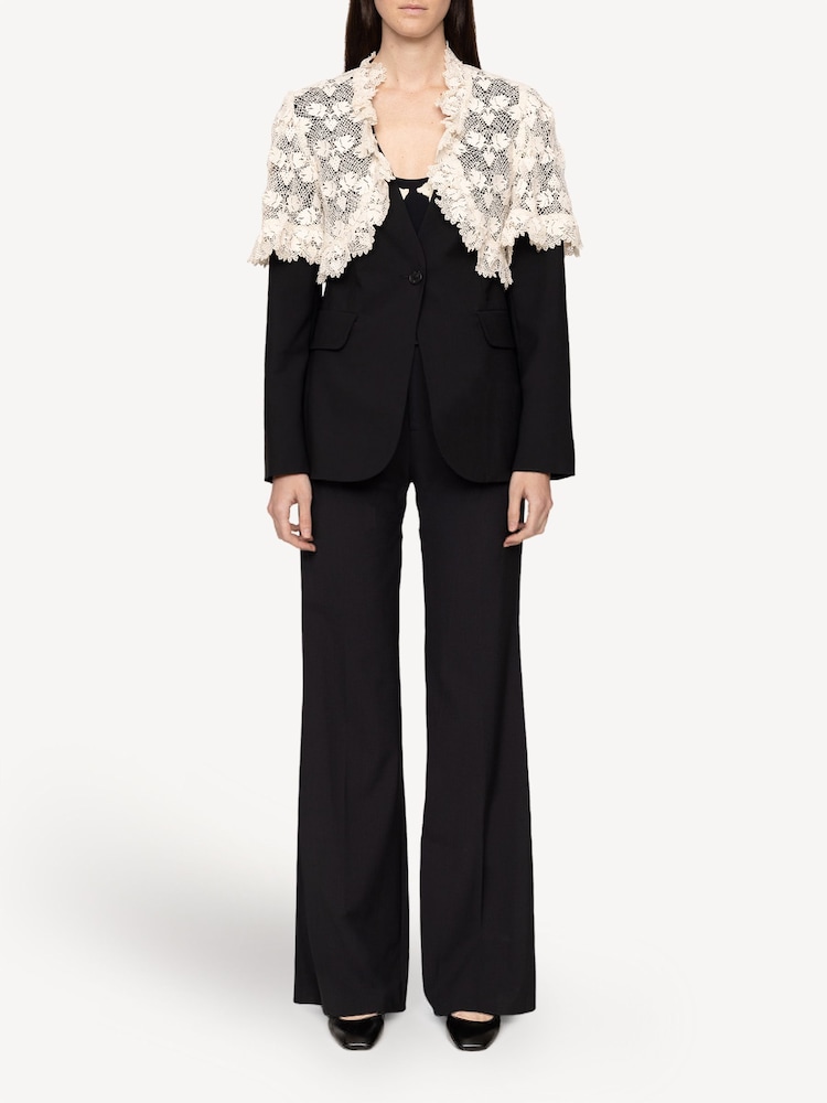 Sea New York Red Kristeen Lace Blazer - Image 1 of 10