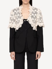 Sea New York Red Kristeen Lace Blazer - Image 4 of 10