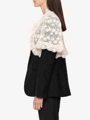 Sea New York Red Kristeen Lace Blazer - Image 6 of 10