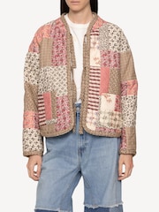 Sea New York Blue Presley Quilted Patchwork Jacket - Image 2 of 9