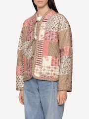 Sea New York Blue Presley Quilted Patchwork Jacket - Image 4 of 9