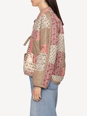 Sea New York Blue Presley Quilted Patchwork Jacket - Image 5 of 9