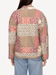 Sea New York Blue Presley Quilted Patchwork Jacket - Image 7 of 9