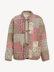 Sea New York Blue Presley Quilted Patchwork Jacket - Image 9 of 9