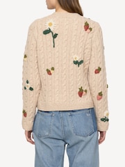 Sea New York Cream Callie Cardigan - Image 2 of 8