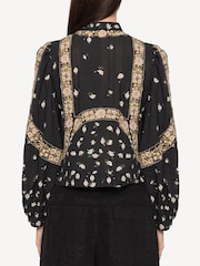 Sea New York Black Elizabeth Print Top - Image 2 of 8