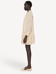 Sea New York Cream Lacey Embroidery Tunic Dress - Image 3 of 6