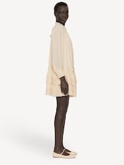 Sea New York Cream Lacey Embroidery Tunic Dress - Image 4 of 6