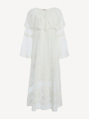 Sea New York White Vale Lace Caplet Tie Dress - Image 8 of 8