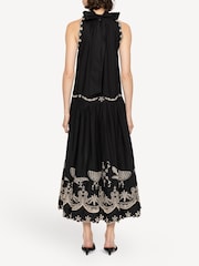 Sea New York Black Kingsley Embroidery Tank Dress - Image 2 of 8
