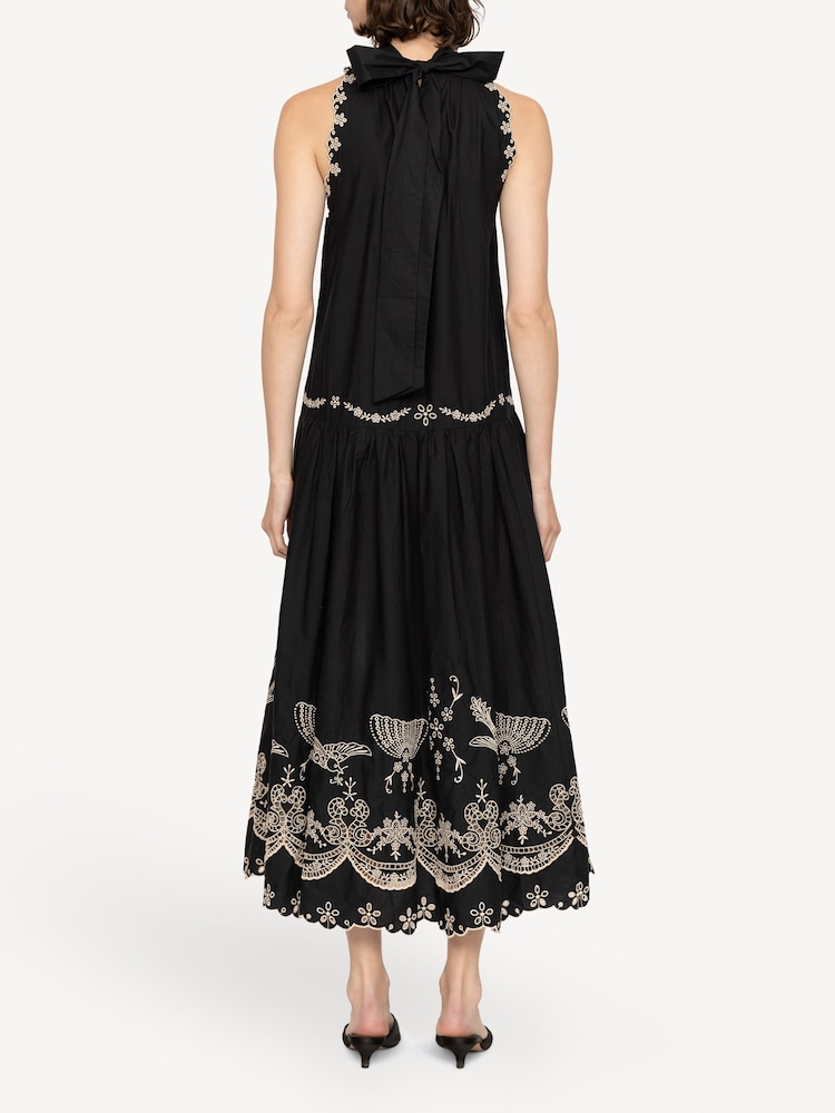 Sea New York Black Kingsley Embroidery Tank Dress - Image 2 of 8
