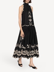 Sea New York Black Kingsley Embroidery Tank Dress - Image 5 of 8