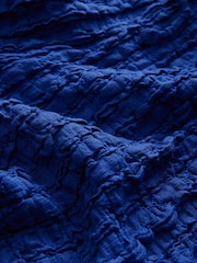 Bleu cobalt - Short texturé à cordon - Image 5 of 6