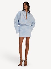 Rotate Blue Oversized Flower Shirt - Image 3 of 7