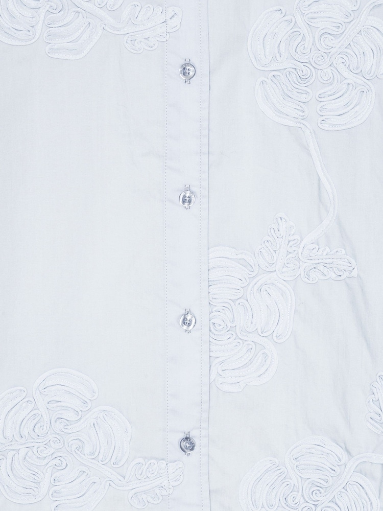 Rotate Blue Oversized Flower Shirt - Image 7 of 7