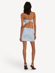 Rotate Blue Mini Skirt - Image 3 of 8
