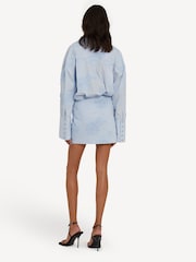 Rotate Blue Mini Skirt - Image 7 of 8