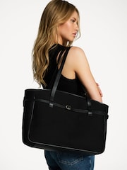 Manu Atelier Black XL Du Jour Bag - Image 2 of 7