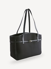 Manu Atelier Black XL Du Jour Bag - Image 4 of 7