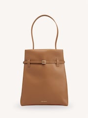 Manu Atelier Brown Tote Du Jour Bag - Image 1 of 3