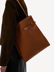 Manu Atelier Brown Tote Du Jour Bag - Image 2 of 3