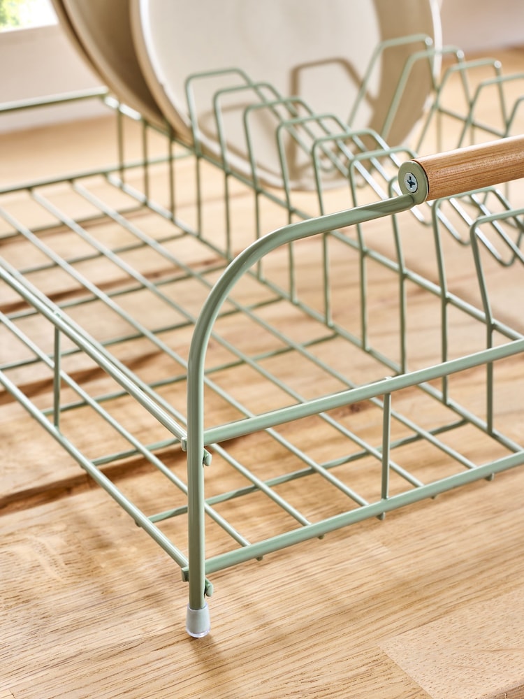 Sage Green Dish Drainer - Image 4 of 4 Sage Green Dish Drainer - Image 4 of 4