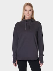 Sweaty Betty Grey Escape Luxe Fleece Hoodie - Image 1 of 7