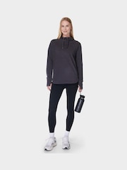 Sweaty Betty Grey Escape Luxe Fleece Hoodie - Image 3 of 7