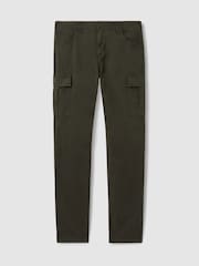 Paige Stretch-Cotton Slim Cargo Trousers - Image 2 of 7