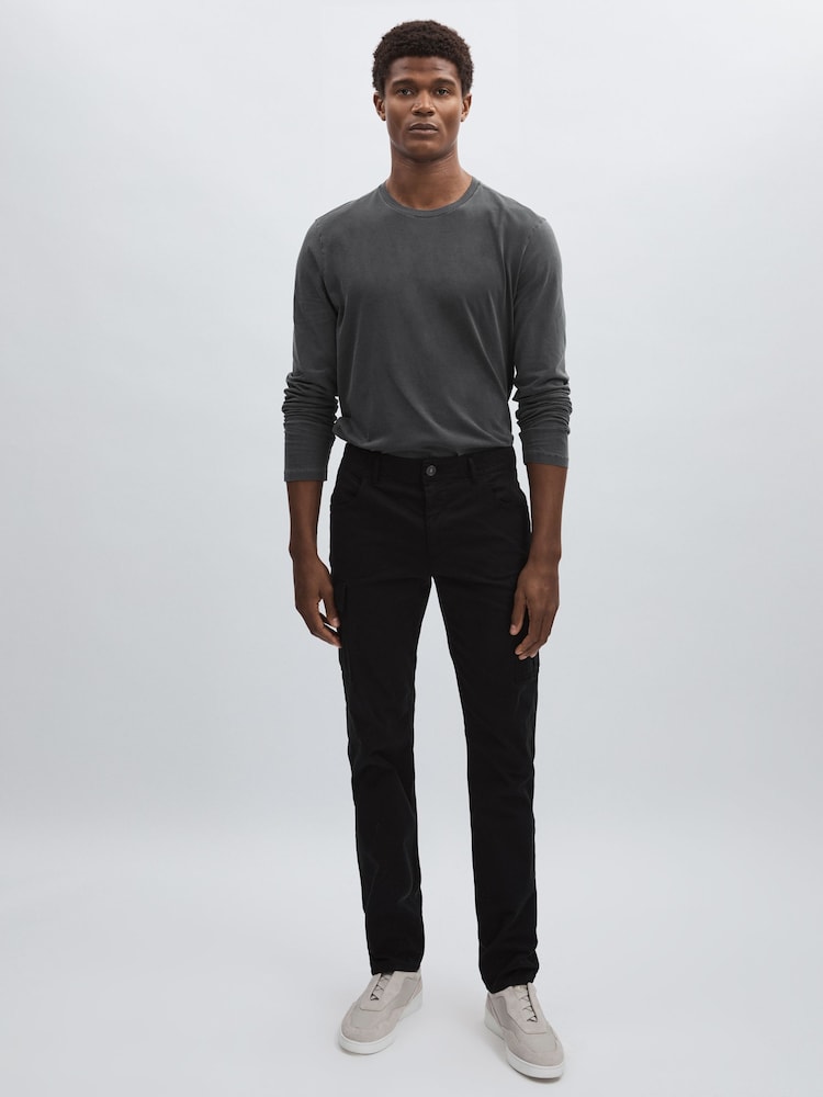Paige Stretch-Cotton Slim Cargo Trousers - Image 1 of 6