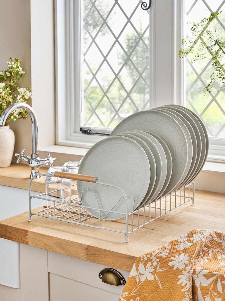 Grey Wire Single Tier Drainer - Image 2 of 4