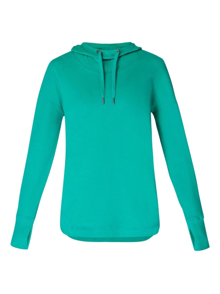 Sweaty Betty Green Escape Luxe Fleece Hoodie - Image 7 of 7 Sweaty Betty Green Escape Luxe Fleece Hoodie - Image 7 of 7