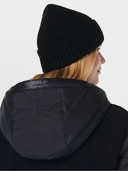 Sweaty Betty Black Snowfall Winter Knitted Beanie - Image 3 of 5