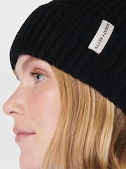 Sweaty Betty Black Snowfall Winter Knitted Beanie - Image 4 of 5