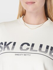 Sweaty Betty White Ski Club Sweatshirt - Image 5 of 8