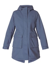 Sweaty Betty Blue Winter Stride Waterproof Parka - Image 8 of 8