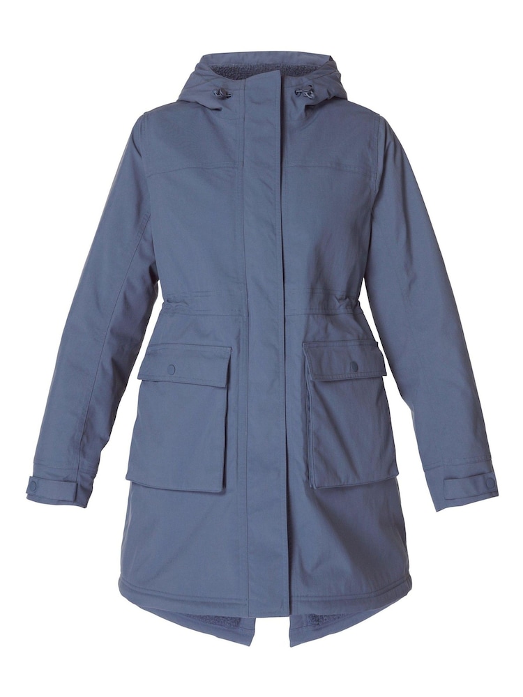 Sweaty Betty Blue Winter Stride Waterproof Parka - Image 8 of 8