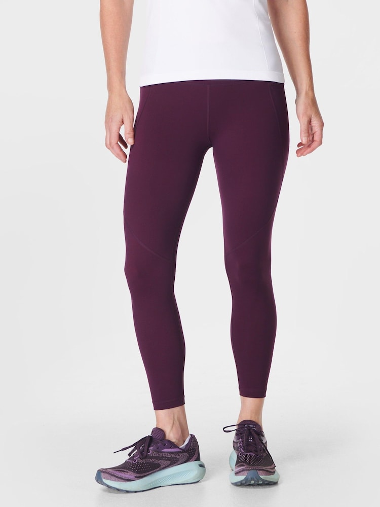 Sweaty Betty Purple Power 7/8 Workout Leggings - Image 1 of 8