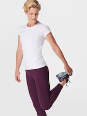 Sweaty Betty Purple Power 7/8 Workout Leggings - Image 3 of 8