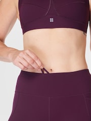 Sweaty Betty Purple Power 7/8 Workout Leggings - Image 6 of 8