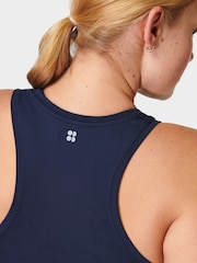 Синий - Sweaty Betty Athlete Crop Seamless Workout Vest - Image 5 of 8