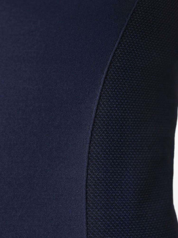 Синий - Sweaty Betty Athlete Crop Seamless Workout Vest - Image 8 of 8