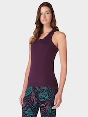 Lila - Sweaty Betty Athlete Nahtloses Workout-Tanktop - Bild 1 von 7