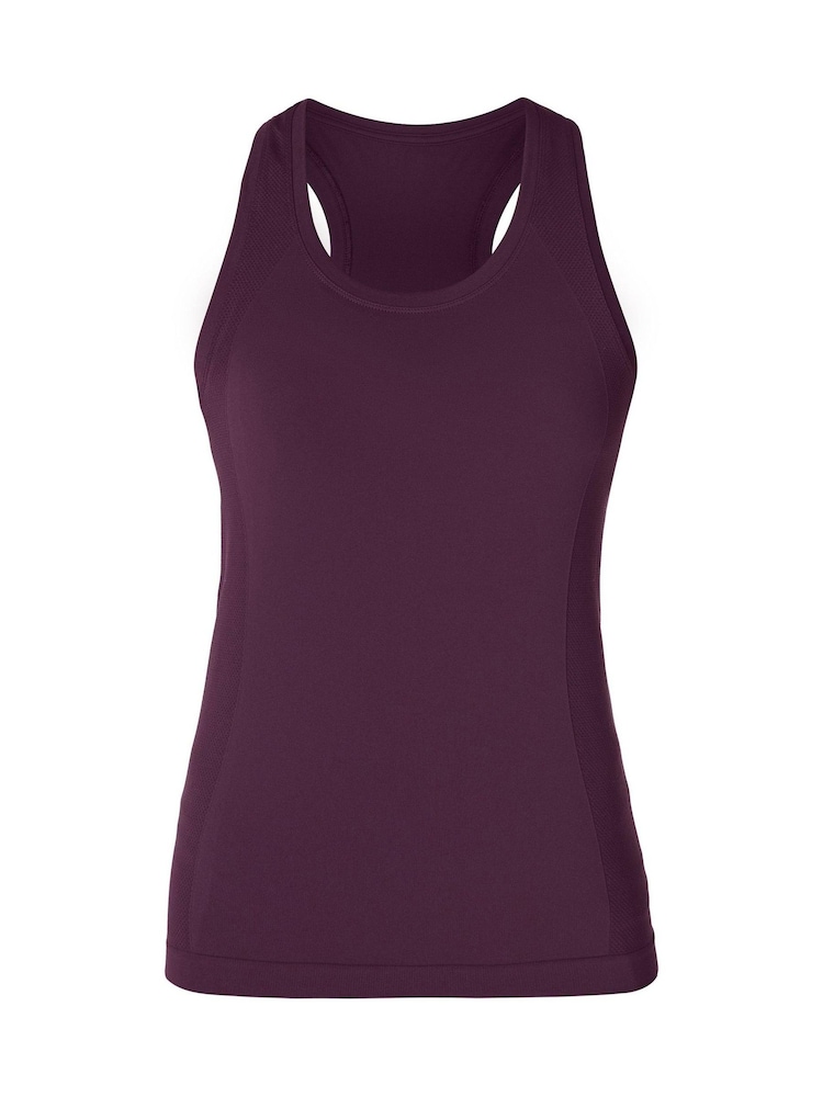 Sweaty Betty Purple Athlete Seamless Workout Tank Top - Image 7 of 7 Sweaty Betty Purple Athlete Seamless Workout Tank Top - Image 7 of 7