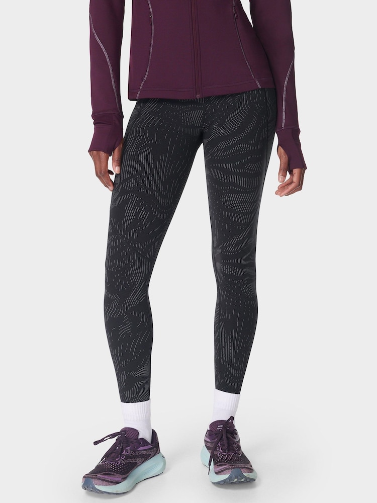 Sweaty Betty Black Full Length Power Reflective Workout Leggings - Image 3 of 3