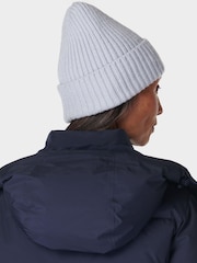 Sweaty Betty Blue Snowfall Winter Knitted Beanie - Image 3 of 4