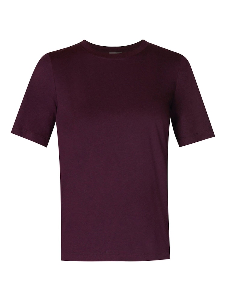 Lila - Sweaty Betty Essential T-Shirt mit Rundhalsausschnitt - Bild 6 von 6 Lila - Sweaty Betty Essential T-Shirt mit Rundhalsausschnitt - Bild 6 von 6