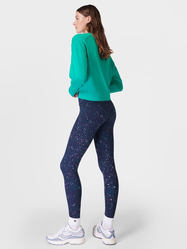 Sweaty Betty Light Blue Power Workout Leggings - Image 4 of 9