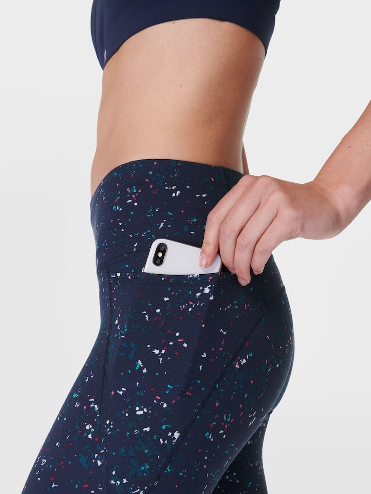 Sweaty Betty Light Blue Power Workout Leggings - Image 5 of 9